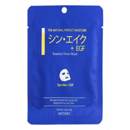 Mitomo Essence Sheet Mask Syn-Ake + EGF 25g