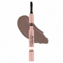 J.Cat Beauty Attention! 4in1 Pomade + Brow Gel Soft brown