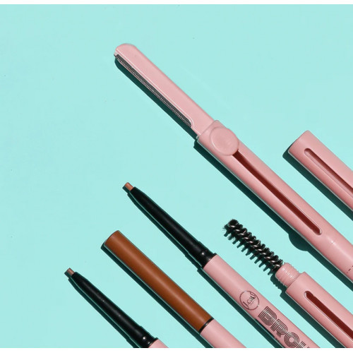 J.Cat Beauty J.Cat Brow-La 3in1 Mapping & Shaping Brow Pencil Warm Caramel