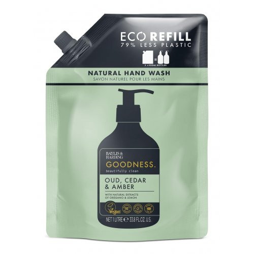 Baylis & Harding Goodness Oud, Cedar & Amber Hand Wash 500ml