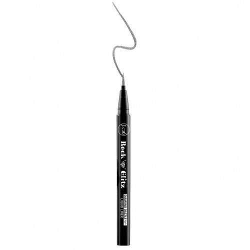 J.Cat Beauty Rock N' Glitz Diamond Liquid Liner Sable Black Shimmer