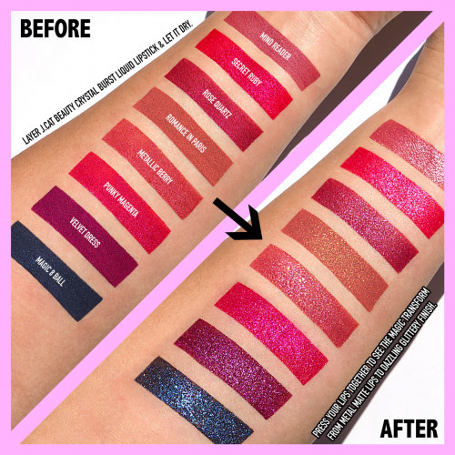 J.Cat Beauty Crystal Burst Liquid Lipstick 0.8g