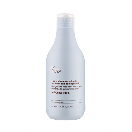 Kezy Macadamia Restorative and Nourishing Shampoo 375 ml