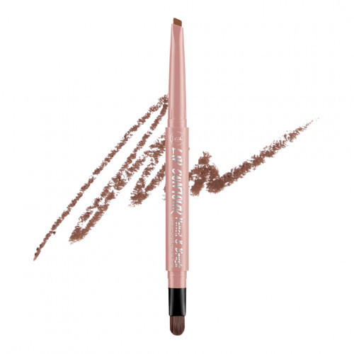 J.Cat Beauty Lip Contour Pencil & Brush 202 Garnet Red