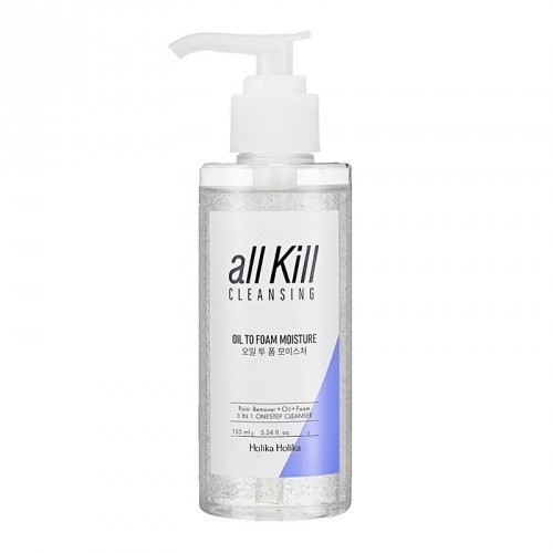 Holika Holika All Kill Cleansing Oil To Foam Moisture 155ml