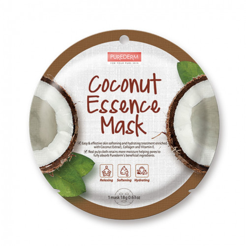 Purederm Coconut Essence Mask 18g