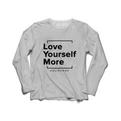 KlipShop Love Yourself More Sweatshirt