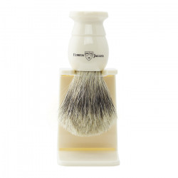 Edwin Jagger Shaving Brush Best Badger & Stand 1pcs