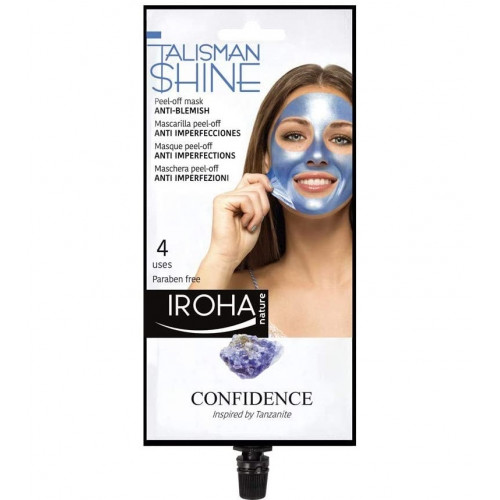 IROHA Talisman Collection Blue Anti-Blemish Peel-Off Mask 25ml