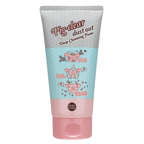 Photos - Facial / Body Cleansing Product Holika Holika Pig Clear Dust Out Deep Cleansing Foam 150ml 