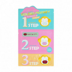 Holika Holika Golden Monkey Glamour Lip 3 Step Kit 1pcs