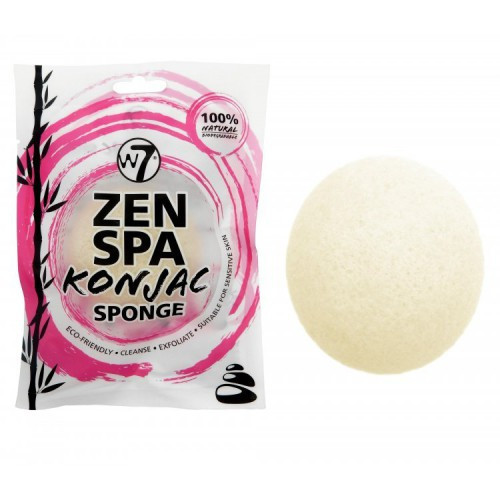 W7 Cosmetics W7 Zen Spa Konjac Sponge Black