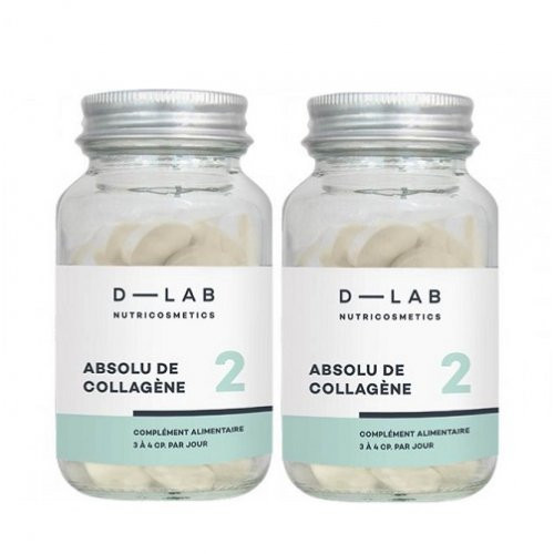 D-LAB Nutricosmetics Absolu de Collagène Pure Collagen Food Supplement, 2 Months