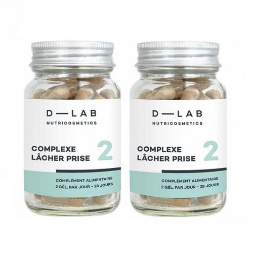 D-LAB Nutricosmetics Complexe Lacher Prise Stress Relief Complex Food Supplement 1 Month