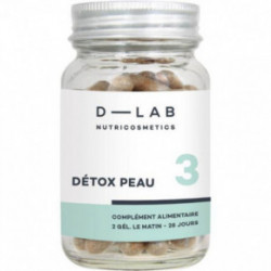 D-LAB Nutricosmetics Détox Peau Food Supplements for Skin Detoxication 1 Month