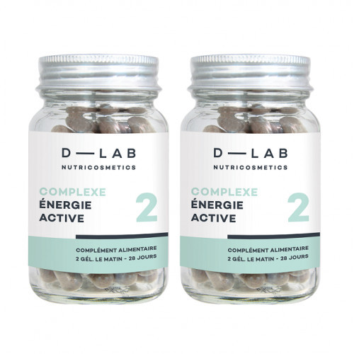 D-LAB Nutricosmetics Complexe Énergie Active Active Energy Complex Food Supplement 1 Month