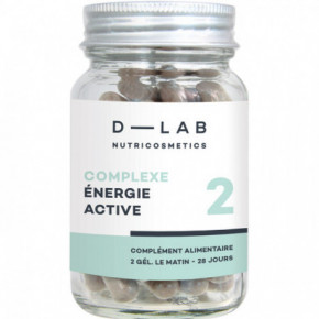 D-LAB Nutricosmetics Complexe Énergie Active Active Energy Complex Food Supplement 1 Month