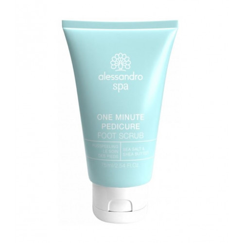 Alessandro One Minute Pedicure Foot Scrub 75ml