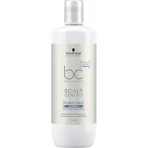 Photos - Hair Product Schwarzkopf Professional BC Scalp Genesis Purifying Shampoo 1000ml 