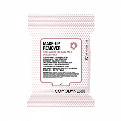Comodynes Make-Up Remover With Creamy Milk Extra Dry Skin 20pcs