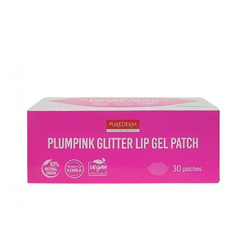 Purederm Plumping Glitter Lip Gel Patch 30pcs