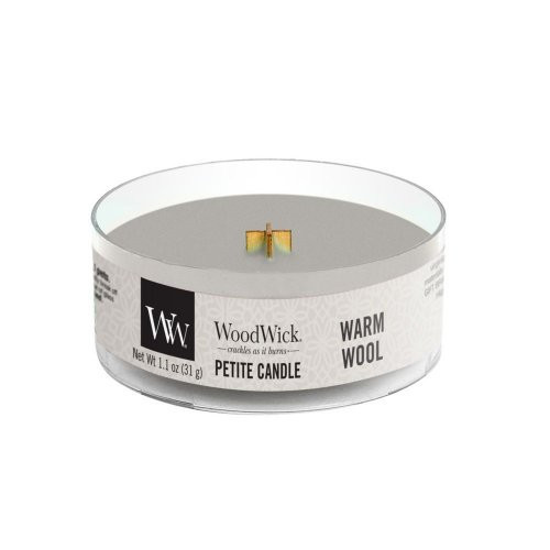 WoodWick Warm Wool Candle Heartwick