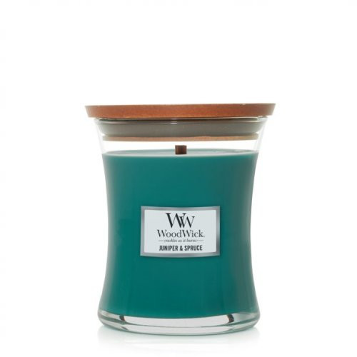 WoodWick Juniper & Spruce Candle Heartwick