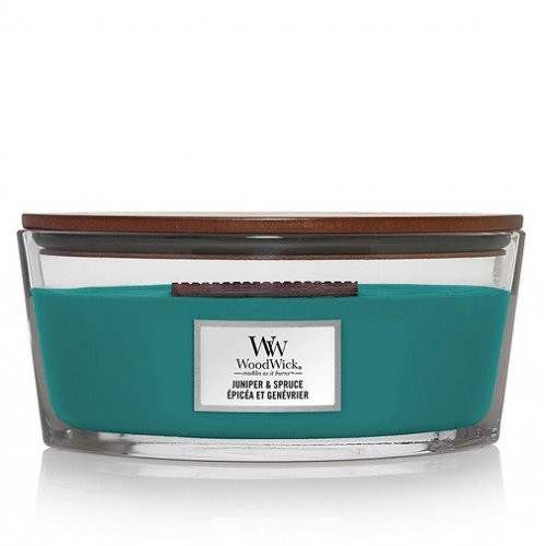 WoodWick Juniper & Spruce Candle Heartwick