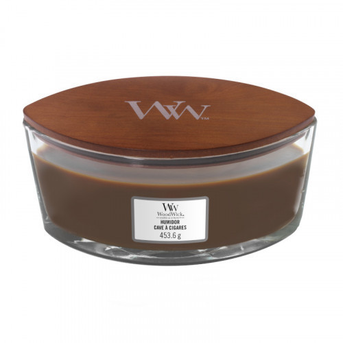 WoodWick Humidor Candle Heartwick