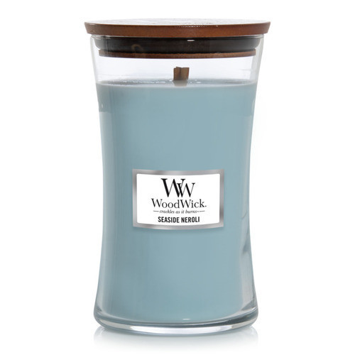 WoodWick Seaside Neroli Candle Heartwick