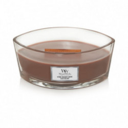 WoodWick Stone Washed Suede Candle Heartwick