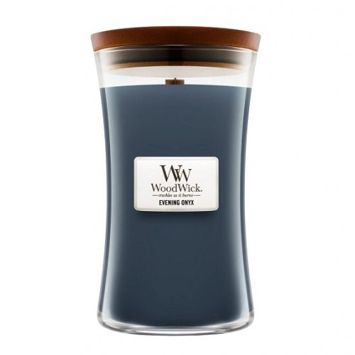 WoodWick Evening Onyx Candle Heartwick