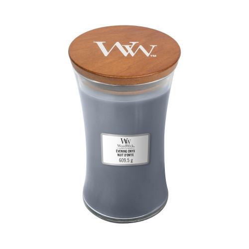 WoodWick Evening Onyx Candle Heartwick