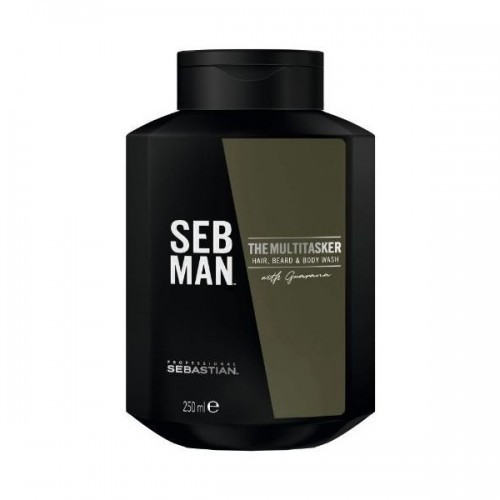 Photos - Hair Product Sebastian Professional SEB MAN The Multitasker 3in1 Hair Beard and Body Wa