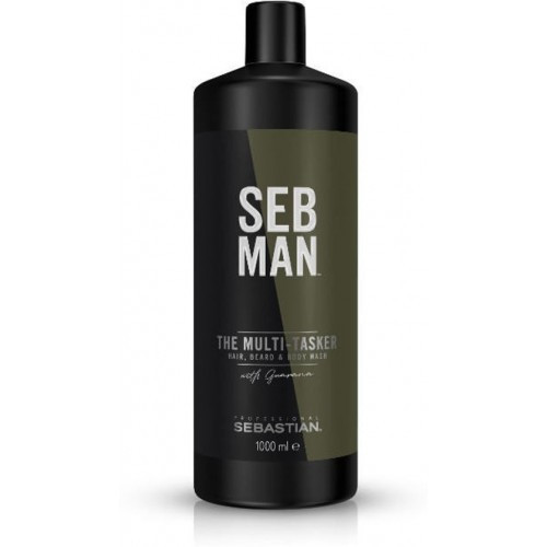 Sebastian Professional SEB MAN The Multitasker 3in1 Hair Beard and Body Wash 250ml
