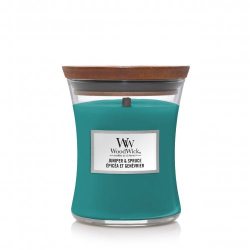 WoodWick Juniper & Spruce Candle Heartwick