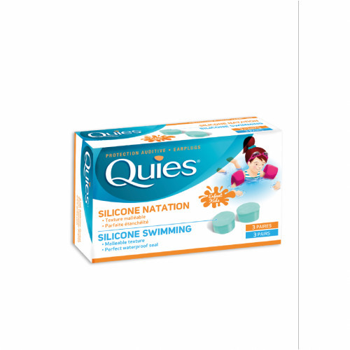 Quies Silicone Swimming Earplugs Adult