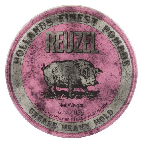 Photos - Hair Styling Product Reuzel Pink Heavy Hold Hair Pomade 35g 