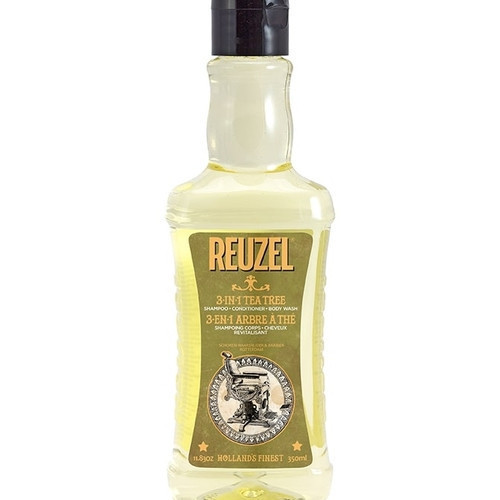 Reuzel 3in1 Tea Tree Shampoo, Conditioner & Body Wash 100ml