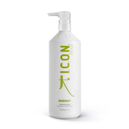 Photos - Hair Product I.C.O.N. Energy Detoxifying Shampoo 1000ml