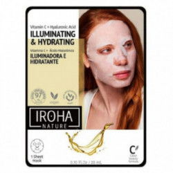 IROHA Brightening Vitamin C & Hyaluronic Acid Sheet Mask 20ml