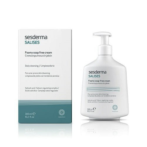 Photos - Facial / Body Cleansing Product Sesderma Salises Foamy Soap-free Cream 300ml 
