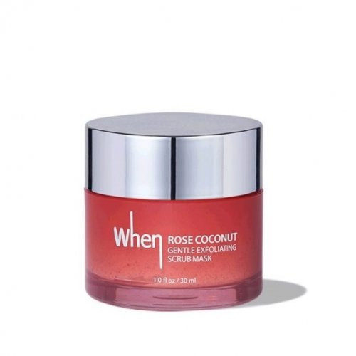 When Beauty Rose Coconut Gentle Exfoliating Scrub Mask 30ml