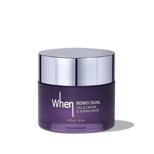 When Beauty Berry Dual Gel & Cream Anti-Aging Sleeping Mask 30ml