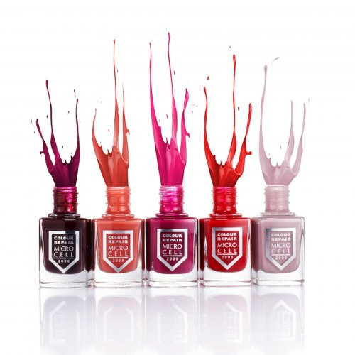 Micro Cell Colour Repair Nail Strengthener with Colour Red Obsesion