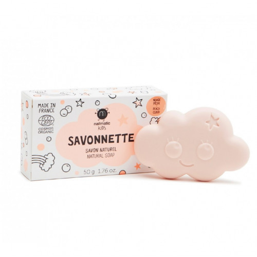 Nailmatic Kids CLOUD Organic Kids Soap Peach 50g