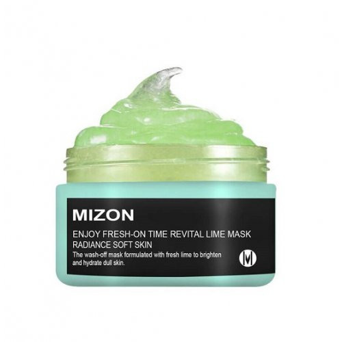 Photos - Facial Mask Mizon Enjoy Fresh-On Time Revital Lime Mask 100ml 