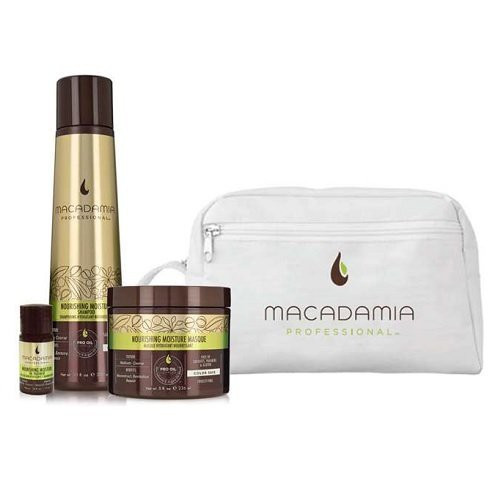 Macadamia Nourishing Moisture Beauty Bag Hair Care Kit