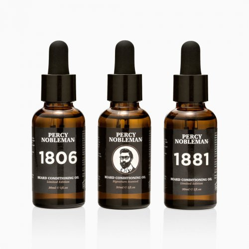 Percy Nobleman Limited Edition Beard Oil Set 