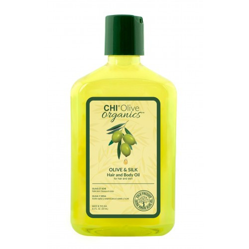 CHI Olive Organics Olive & Silk Hair and Body Oil 251ml